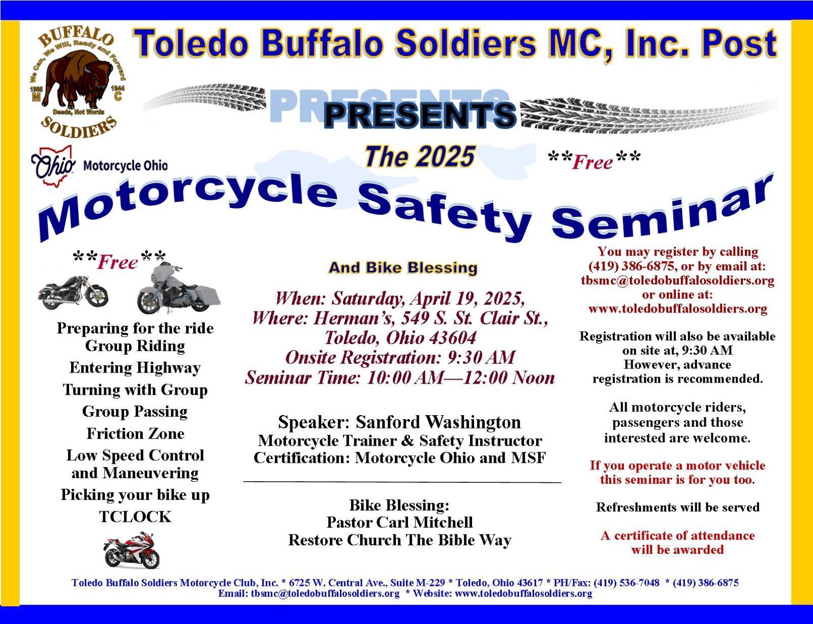 Motorcycle Safety Seminar